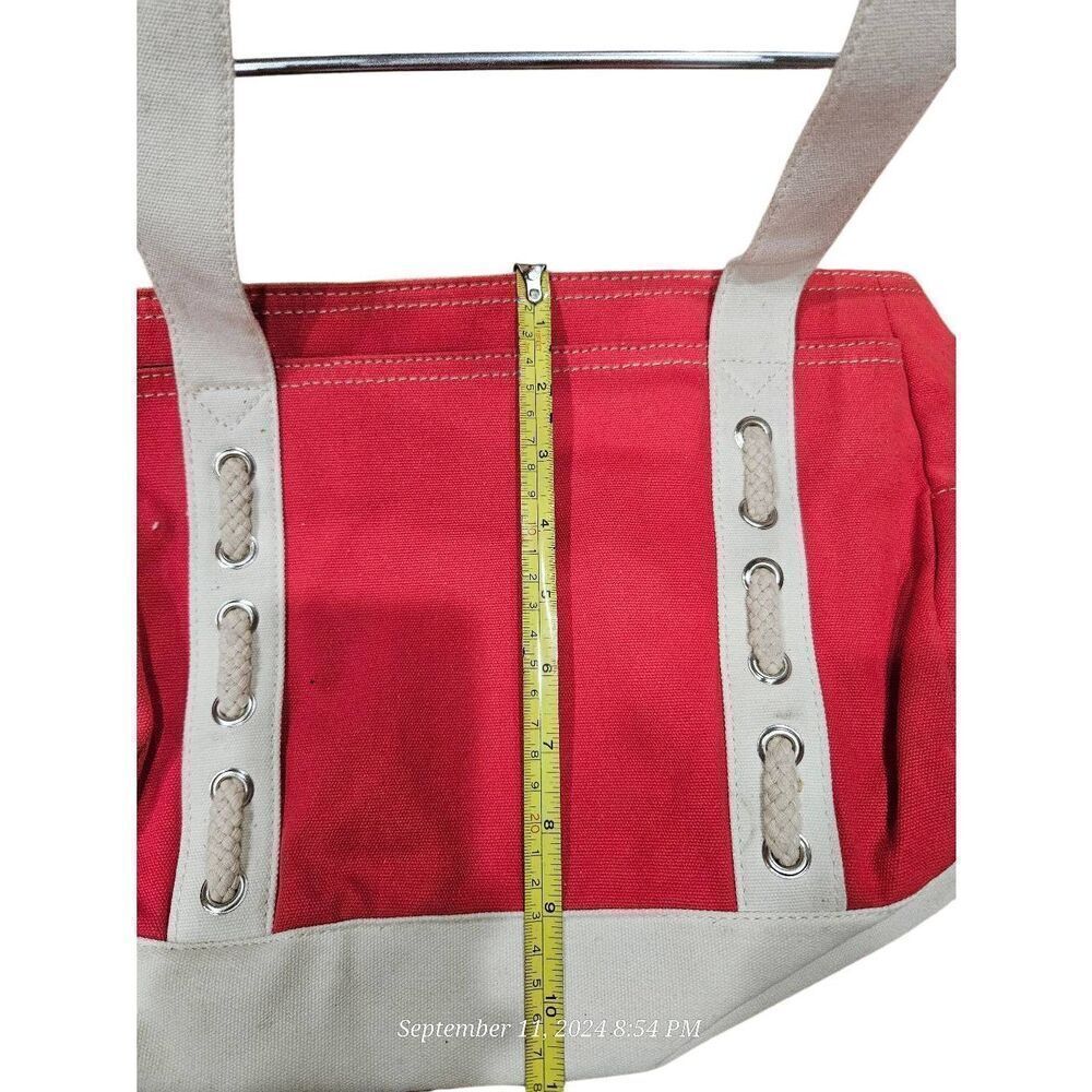 Red beach bag - Picture 3 of 13